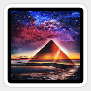 Zen Pyramids Sticker